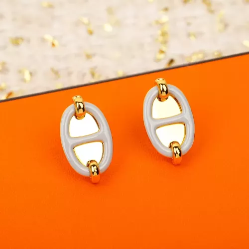 Hermes Earrings For Women #1271611 $72.00 USD, Wholesale Replica Hermes Earrings