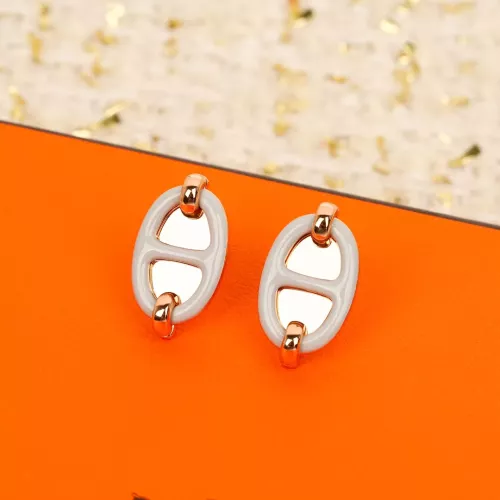 Hermes Earrings For Women #1271612 $72.00 USD, Wholesale Replica Hermes Earrings