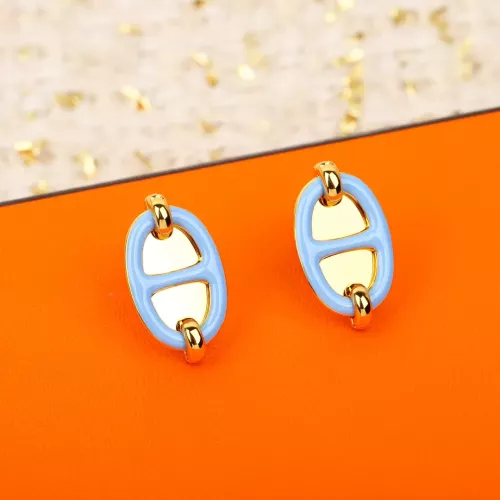 Hermes Earrings For Women #1271620 $72.00 USD, Wholesale Replica Hermes Earrings