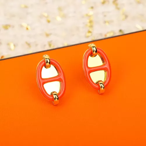 Hermes Earrings For Women #1271626 $72.00 USD, Wholesale Replica Hermes Earrings