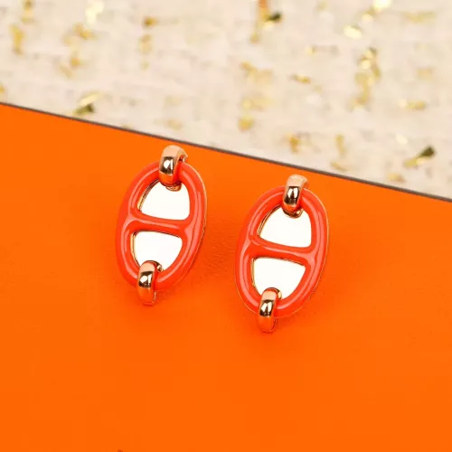 Hermes Earrings For Women #1271627 $72.00 USD, Wholesale Replica Hermes Earrings