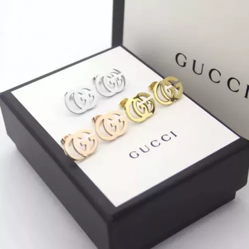 Replica Gucci Earrings For Women #1271636 $27.00 USD for Wholesale