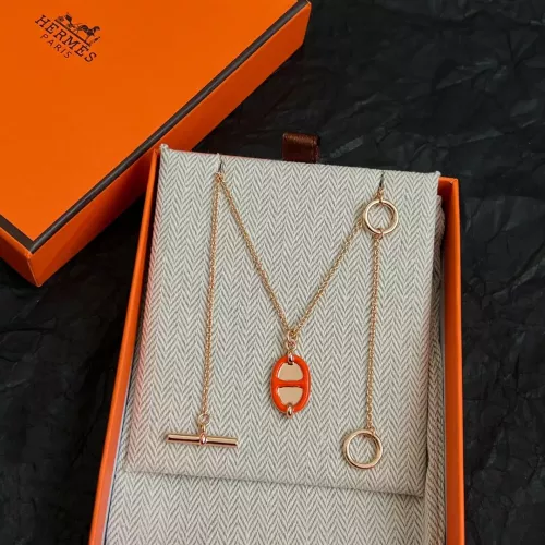 Hermes Necklaces #1271713 $45.00 USD, Wholesale Replica Hermes Necklaces