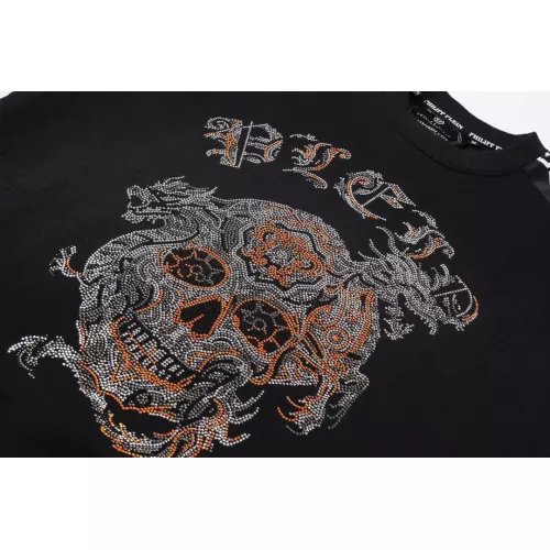 Replica Philipp Plein PP Hoodies Long Sleeved For Men #1271739 $45.00 USD for Wholesale