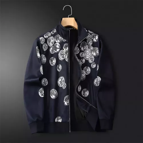 Replica Dolce & Gabbana D&G Tracksuits Long Sleeved For Men #1271767 $80.00 USD for Wholesale