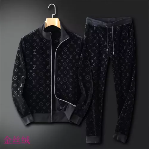 Louis Vuitton LV Tracksuits Long Sleeved For Men #1271773 $80.00 USD, Wholesale Replica Louis Vuitton LV Tracksuits