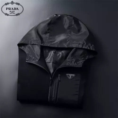 Replica Prada Jackets Long Sleeved For Men #1271781 $92.00 USD for Wholesale