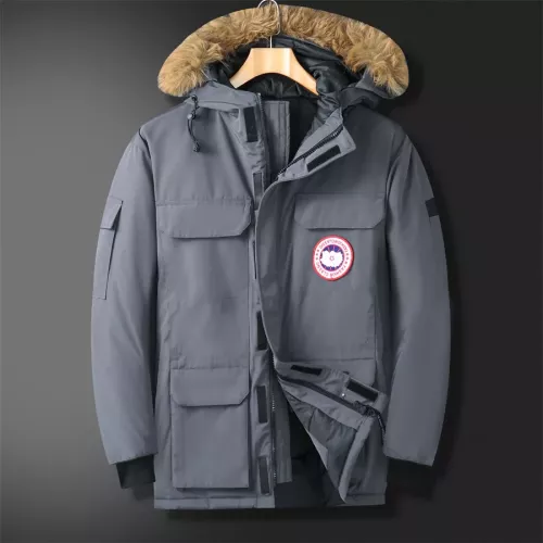 Canada Goose Down Feather Coat Long Sleeved For Unisex #1271783 $155.00 USD, Wholesale Replica Canada Goose Down Feather Coat