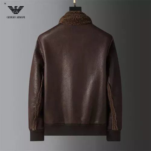 Replica Armani Jackets Long Sleeved For Men #1271795 $128.00 USD for Wholesale