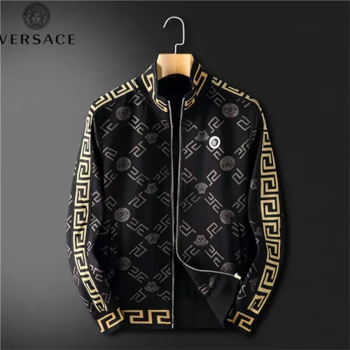 Replica Versace Tracksuits Long Sleeved For Men #1271825 $92.00 USD for Wholesale