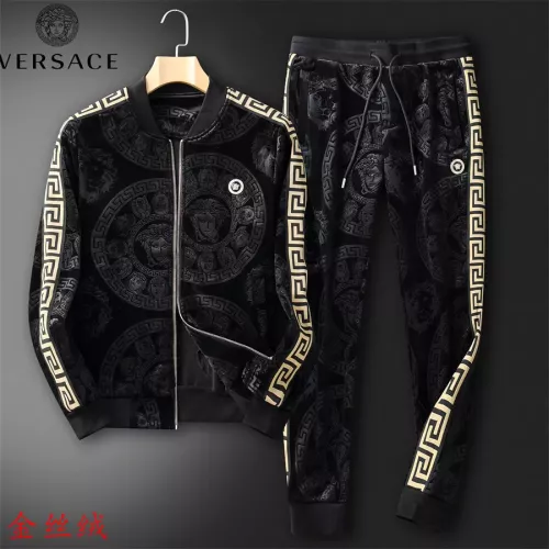 Versace Tracksuits Long Sleeved For Men #1271827 $92.00 USD, Wholesale Replica Versace Tracksuits