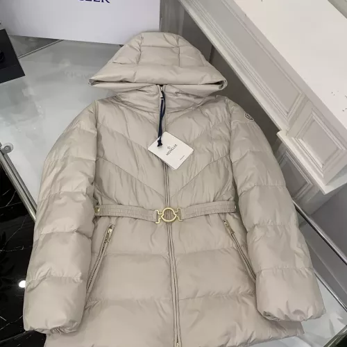 Moncler Down Feather Coat Long Sleeved For Women #1271873 $172.00 USD, Wholesale Replica Moncler Down Feather Coat