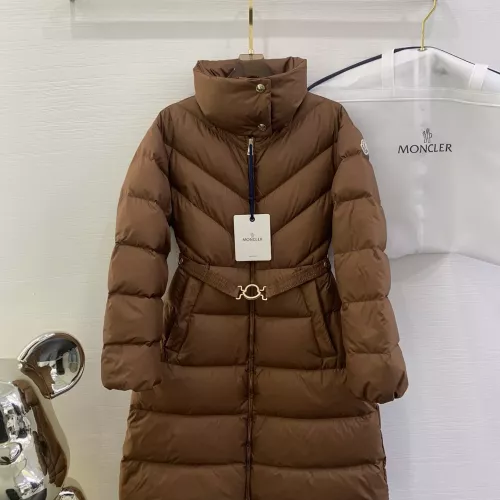 Moncler Down Feather Coat Long Sleeved For Women #1271875 $225.00 USD, Wholesale Replica Moncler Down Feather Coat