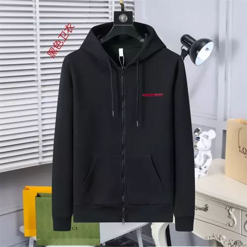 Prada Hoodies Long Sleeved For Men #1271938 $52.00 USD, Wholesale Replica Prada Hoodies