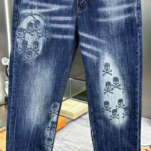 Replica Philipp Plein PP Jeans For Men #1271962 $76.00 USD for Wholesale