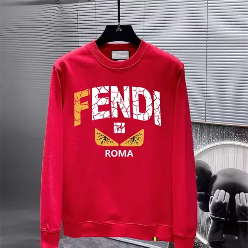 Fendi Hoodies Long Sleeved For Men #1272104 $48.00 USD, Wholesale Replica Fendi Hoodies