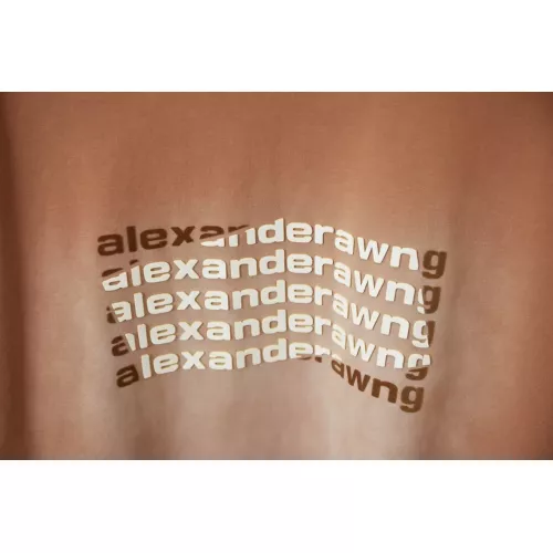 Replica Alexander Wang T-Shirts Short Sleeved For Unisex #1272139 $34.00 USD for Wholesale