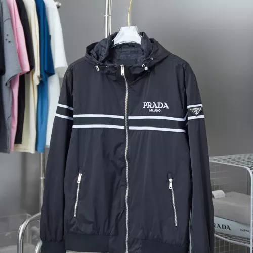 Prada Jackets Long Sleeved For Unisex #1272154 $72.00 USD, Wholesale Replica Prada Jackets