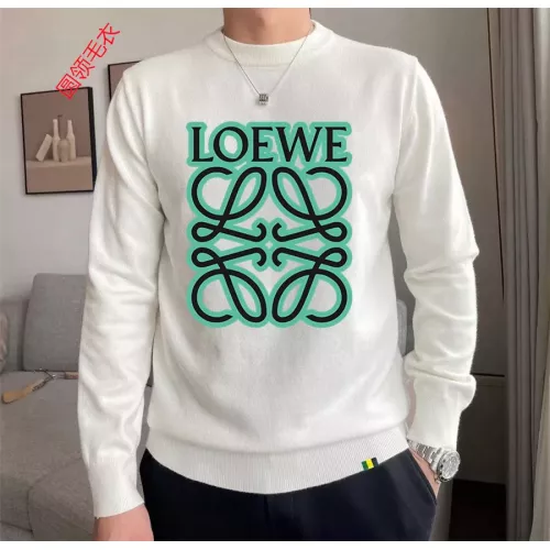 LOEWE Sweaters Long Sleeved For Men #1272181 $48.00 USD, Wholesale Replica LOEWE Sweaters