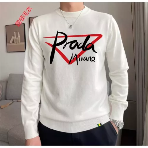 Prada Sweater Long Sleeved For Men #1272237 $48.00 USD, Wholesale Replica Prada Sweater