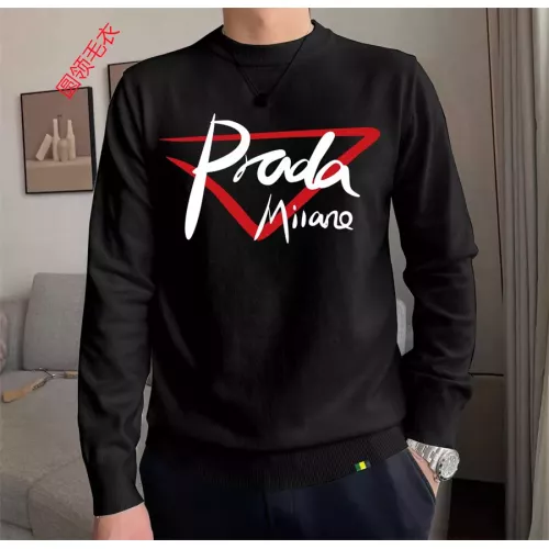 Prada Sweater Long Sleeved For Men #1272238 $48.00 USD, Wholesale Replica Prada Sweater