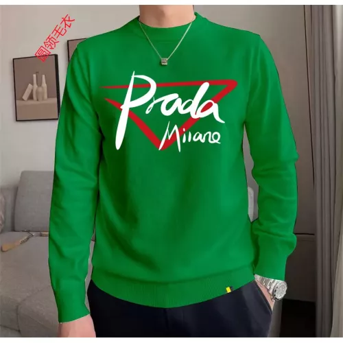 Prada Sweater Long Sleeved For Men #1272240 $48.00 USD, Wholesale Replica Prada Sweater