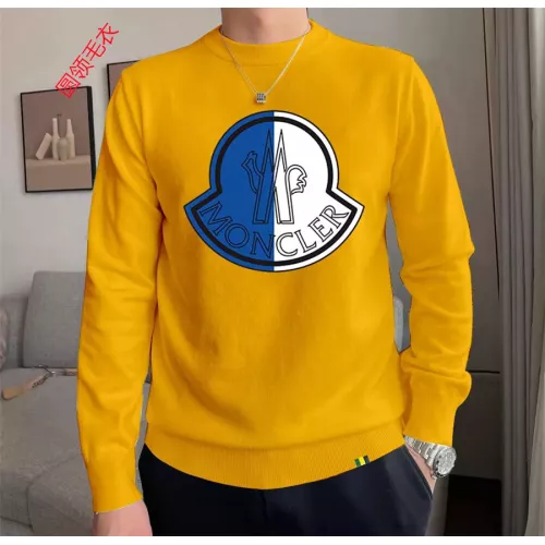 Moncler Sweaters Long Sleeved For Men #1272250 $48.00 USD, Wholesale Replica Moncler Sweaters