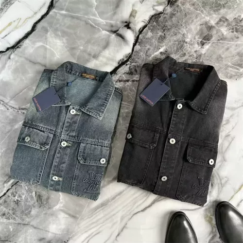 Replica Louis Vuitton LV Jackets Long Sleeved For Men #1272265 $72.00 USD for Wholesale