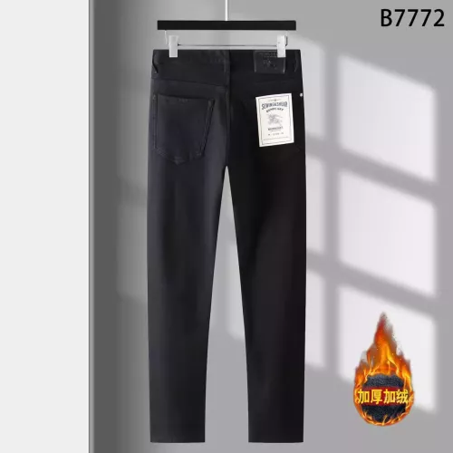 Replica Burberry Jeans For Men #1272287 $45.00 USD for Wholesale