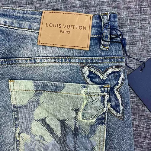 Replica Louis Vuitton LV Jeans For Men #1272299 $48.00 USD for Wholesale