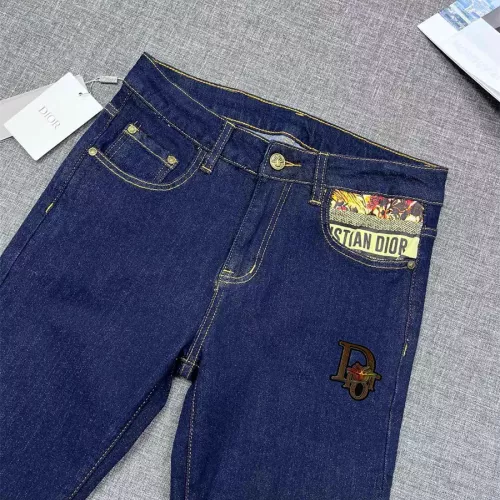 Replica Christian Dior Jeans For Men #1272308 $48.00 USD for Wholesale