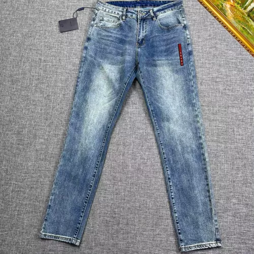 Replica Prada Jeans For Men #1272316 $48.00 USD for Wholesale