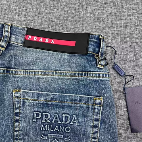 Replica Prada Jeans For Men #1272316 $48.00 USD for Wholesale