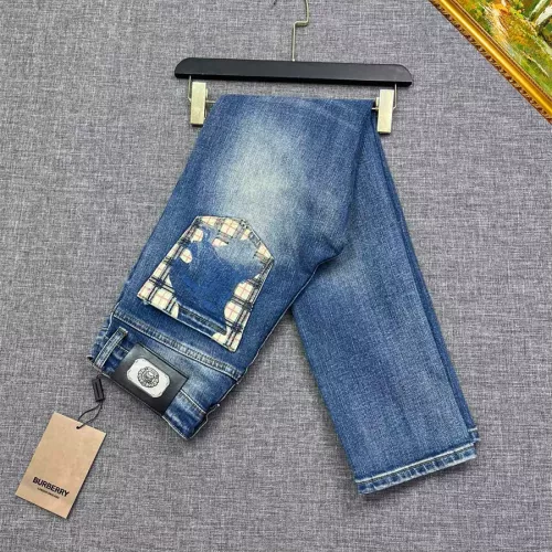 Replica Burberry Jeans For Men #1272324 $48.00 USD for Wholesale