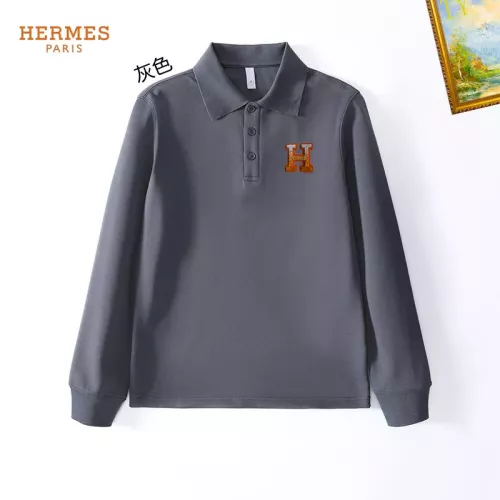 Hermes T-Shirts Long Sleeved For Men #1272360 $40.00 USD, Wholesale Replica Hermes T-Shirts