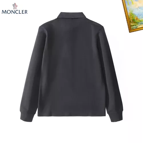 Replica Moncler T-Shirts Long Sleeved For Men #1272369 $40.00 USD for Wholesale