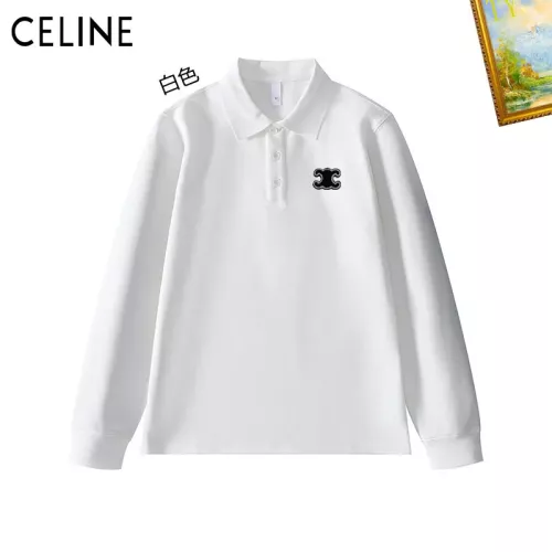 Celine T-Shirts Long Sleeved For Men #1272375 $40.00 USD, Wholesale Replica Celine T-Shirts