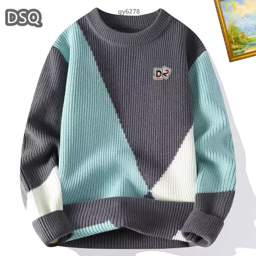 Dsquared Sweaters Long Sleeved For Men #1272408 $48.00 USD, Wholesale Replica Dsquared Sweaters