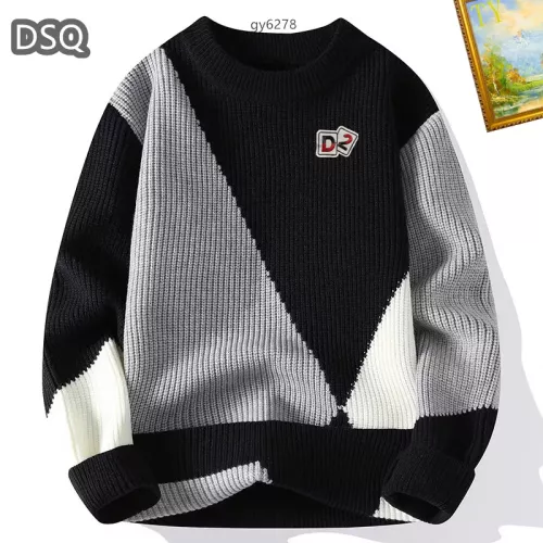 Dsquared Sweaters Long Sleeved For Men #1272409 $48.00 USD, Wholesale Replica Dsquared Sweaters