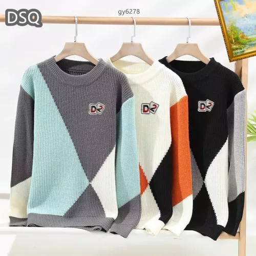 Replica Dsquared Sweaters Long Sleeved For Men #1272409 $48.00 USD for Wholesale