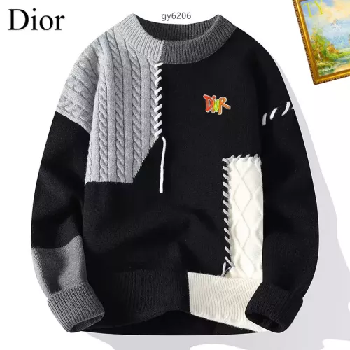 Christian Dior Sweaters Long Sleeved For Men #1272433 $48.00 USD, Wholesale Replica Christian Dior Sweaters