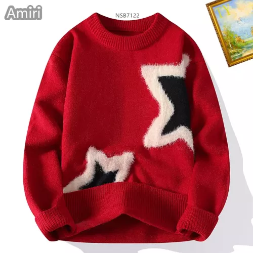 Amiri Sweaters Long Sleeved For Men #1272435 $48.00 USD, Wholesale Replica Amiri Sweaters