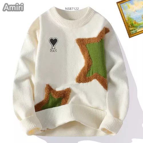 Amiri Sweaters Long Sleeved For Men #1272438 $48.00 USD, Wholesale Replica Amiri Sweaters