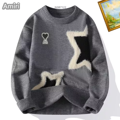 Amiri Sweaters Long Sleeved For Men #1272440 $48.00 USD, Wholesale Replica Amiri Sweaters