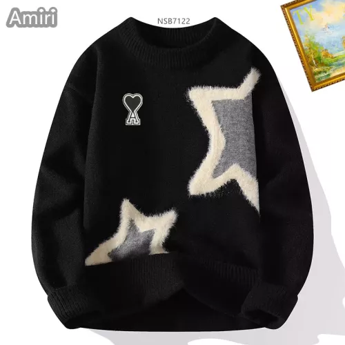 Amiri Sweaters Long Sleeved For Men #1272441 $48.00 USD, Wholesale Replica Amiri Sweaters