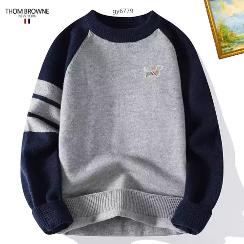 Thom Browne TB Sweaters Long Sleeved For Men #1272443 $48.00 USD, Wholesale Replica Thom Browne TB Sweaters