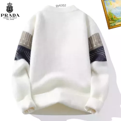 Replica Prada Sweater Long Sleeved For Men #1272446 $48.00 USD for Wholesale