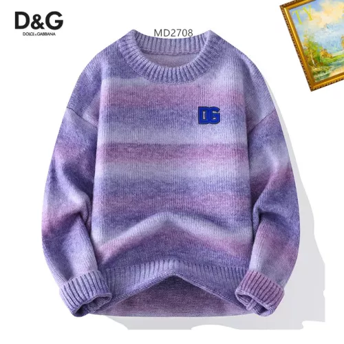 Dolce &amp; Gabbana D&amp;G Sweaters Long Sleeved For Men #1272450 $48.00 USD, Wholesale Replica Dolce &amp; Gabbana D&amp;G Sweaters