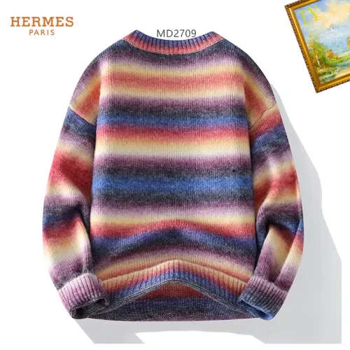 Replica Hermes Sweaters Long Sleeved For Men #1272451 $48.00 USD for Wholesale