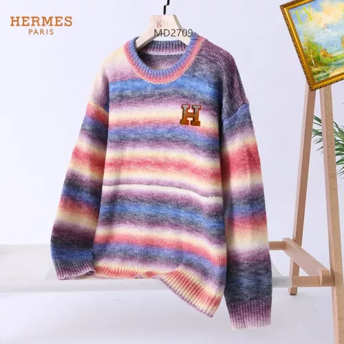 Replica Hermes Sweaters Long Sleeved For Men #1272451 $48.00 USD for Wholesale